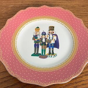 Robert Stanley Christmas Nutcracker Scalloped Salad Plate 8.5” EUC